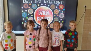 Międzynarodowy Dzień Kropki w przedszkolach i klasach I-III